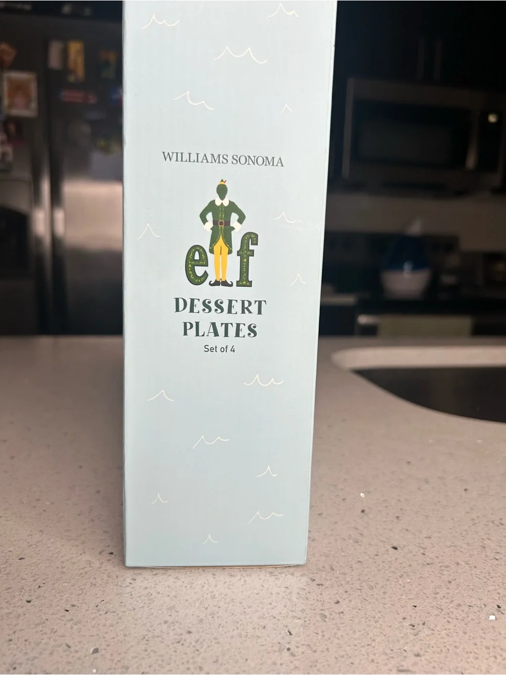 Williams Sonoma | Elf the Movie Dessert Plates (Set of Four)